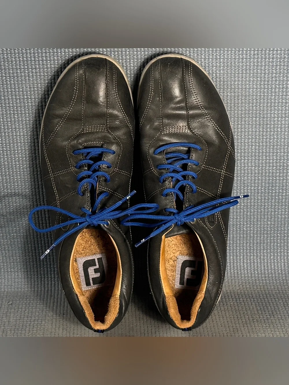 FootJoy Versaluxe Men’s Black Leather Soft Spike less Golf Shoes 57254 Size 11